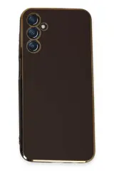 Newface Samsung Galaxy M14 5g Kılıf Volet Silikon - Siyah