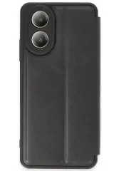 Newface Oppo A38 Kılıf Flip Cover - Siyah