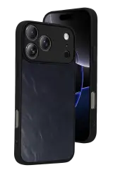 Newface Apple İphone 17 Pro Aras Deri Kapak - Lacivert