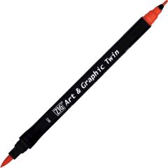 Art & Graphic Twin - Red - 002