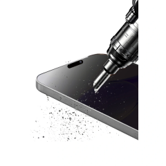 İphone 17 Pro Max Bilvis 5in1 5d Magic Hayalet Cam Ekran Koruyucu - Siyah