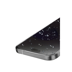 İphone 17 Pro Max Bilvis 5in1 5d Magic Hayalet Cam Ekran Koruyucu - Siyah