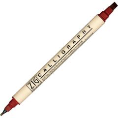Çift Taraflı Kaligrafi Kalemi 2-5mm N:203 Antıque Burgundy