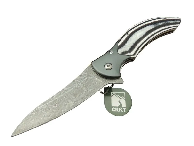 Crkt Damas Cr 0029 Kamp Çakı 23 Cm - Fiber Saplı, Otomatik, Kılıflı, Kutulu