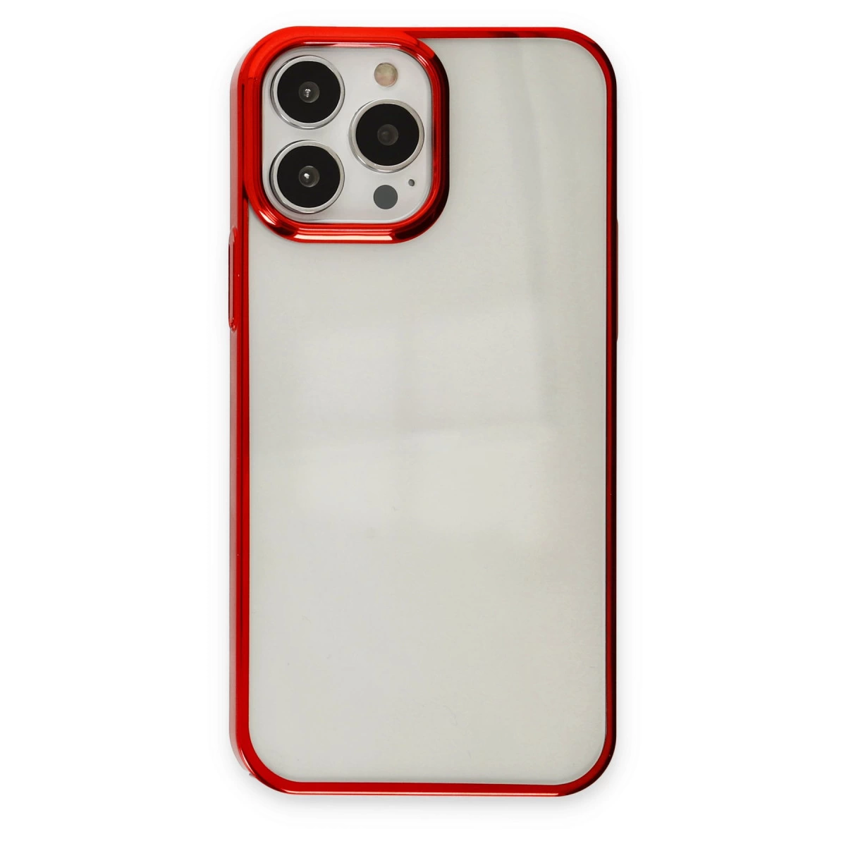 İphone 14 Pro Kılıf Element Silikon - Kırmızı