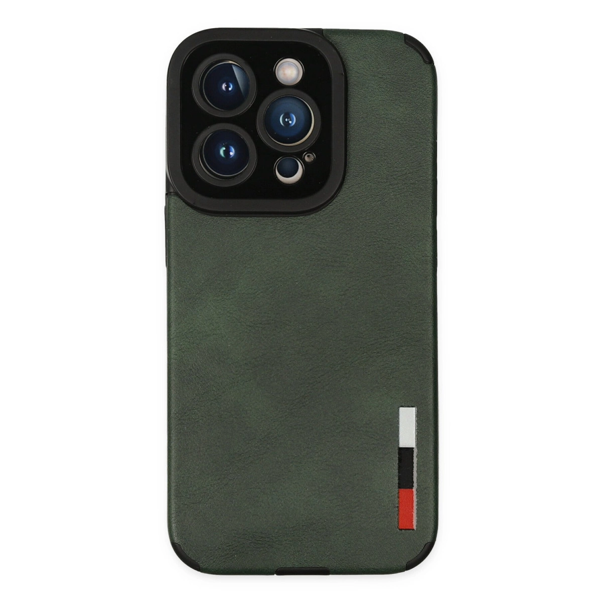 İphone 14 Pro Max Kılıf Loop Deri Silikon - Yeşil
