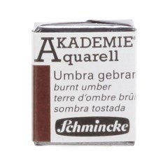 Akademie Yarım Tablet Suluboya - Burnt Umber