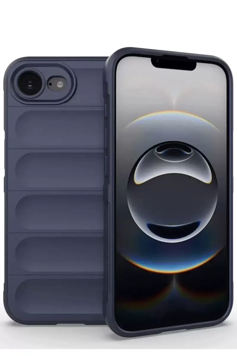 Newface Apple İphone 16e Kılıf Optimum Silikon - Lacivert