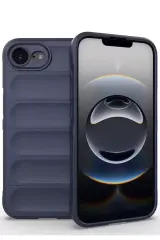 Newface Apple İphone 16e Kılıf Optimum Silikon - Lacivert