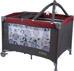 Jusso Dream Soft Keten Oyun Parkı 70x110 Cm - Gri Bej