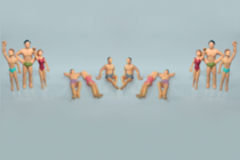 Maket Mayolu İnsan Figürü 5'li - 1/50 - IBY1050