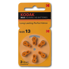 Kodak 6 Adet P13 İşitme Cihazı Pili