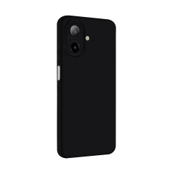 Samsung Galaxy A07 4g Nano İçi Kadife Silikon - Siyah