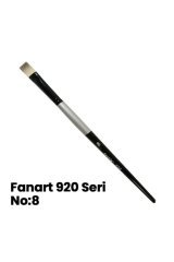 Silver 920 Yassı Uç Gölgelendirme Fırçası N:8