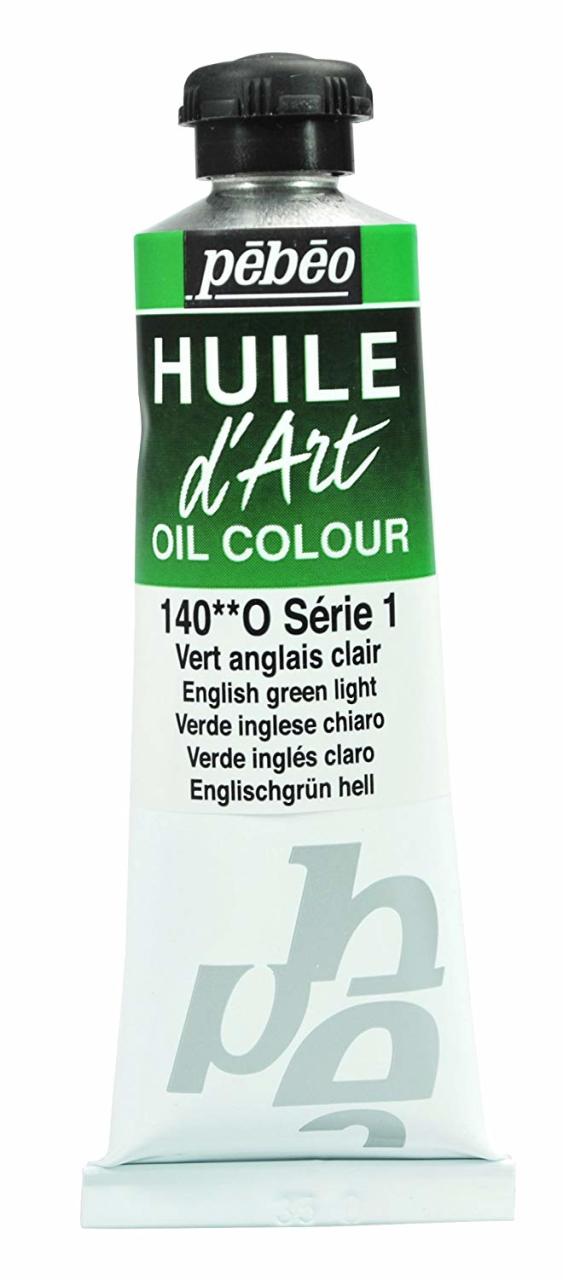 Huile Dart Yağlıboya - 37ml - English Green Light - S1 - 140