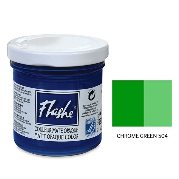 Akrilik Boya 125ml - N:504 Chrome Green