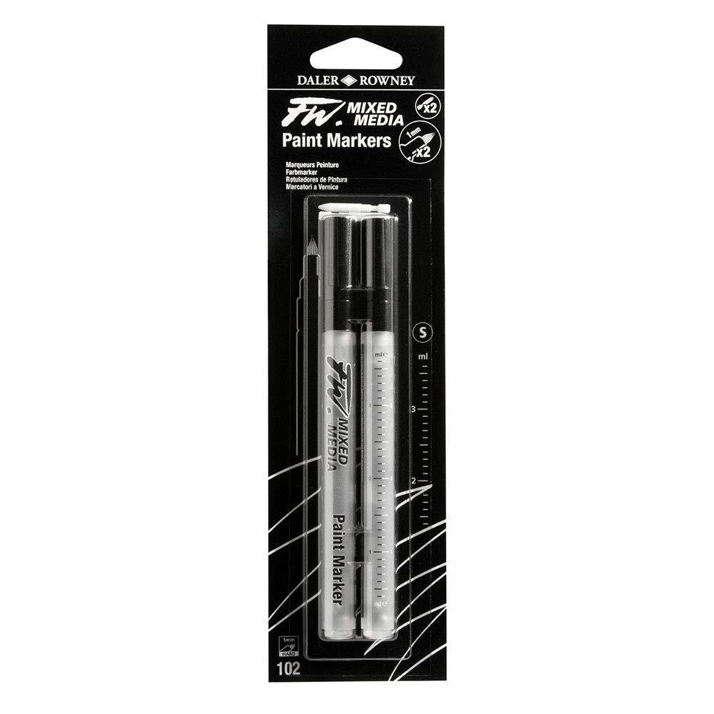 Fw Mixed Media 2'li Boş Marker Set 1-2mm N:101