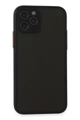 Newface İphone 11 Pro Kılıf Montreal Silikon Kapak - Siyah