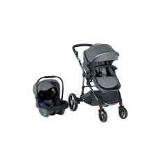 Baby2Go 2039 Star Plus Travel Sistem Bebek Arabası - Gri