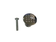 Noktalı Krom Cekmece Düğmesi