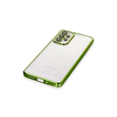 Samsung Galaxy A33 5g Kılıf Razer Lensli Silikon - Yeşil