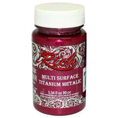 Multi Surface Titanium Metalik Boya 90 cc. N:2548 Bordo