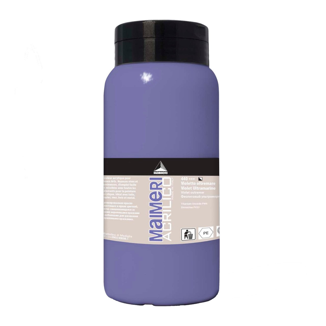 Acrilico Akrilik Boya 1000ml N:440 Ultramarine Violet