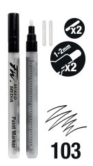 Fw Mixed Media 2'li Boş Marker Set 1-2mm N:103