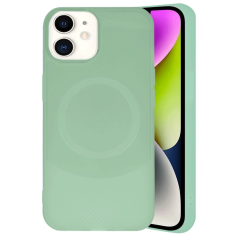 İphone 11 Kılıf Maya Karbon Kapak - Su Yeşili