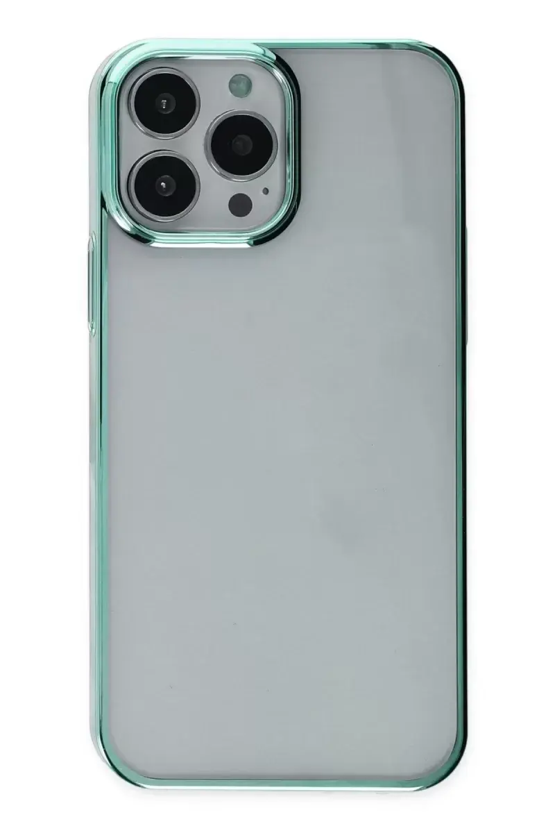 Newface İphone 14 Pro Kılıf Element Silikon - Yeşil