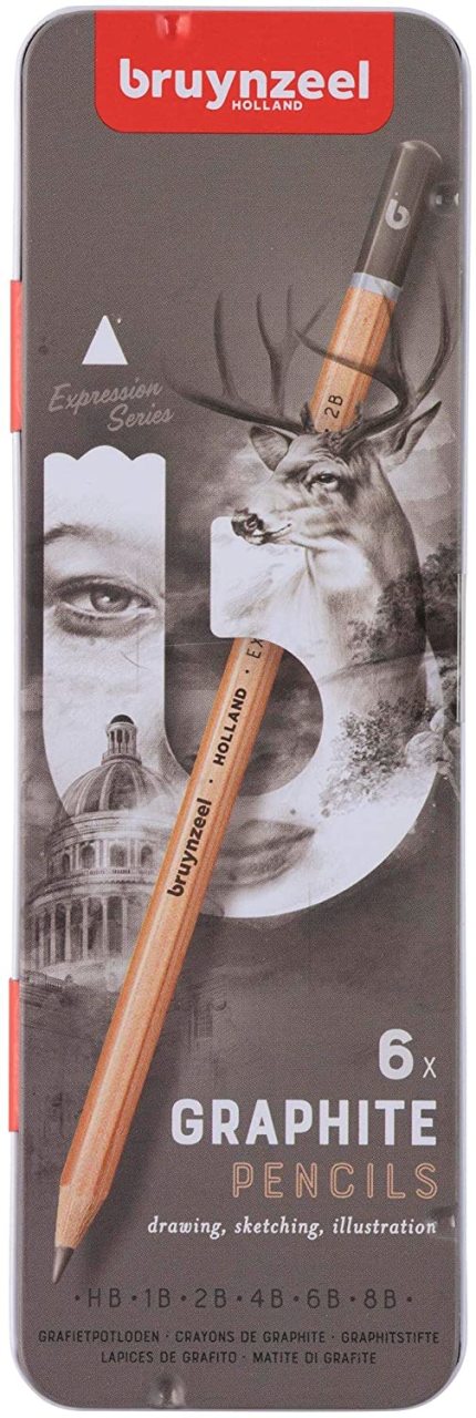Bruynzeel Graphite Pencils Set 6'lı