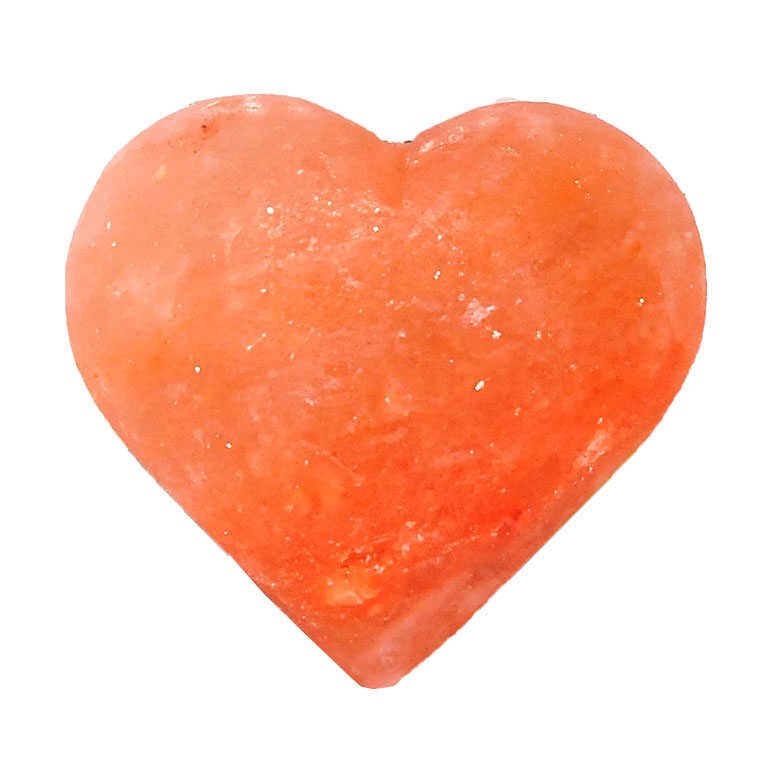 Kalp Şekilli Himalaya Doğal Kaya Tuzu Sabunu Pembe 150-200 Gr