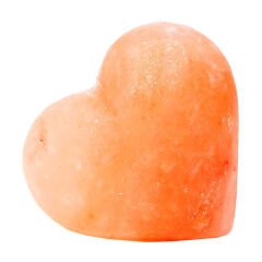 Kalp Şekilli Himalaya Doğal Kaya Tuzu Sabunu Pembe 150-200 Gr