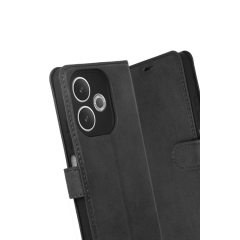 Oppo A5 Pro 4g Trend S Plus Kapaklı Kılıf - Siyah