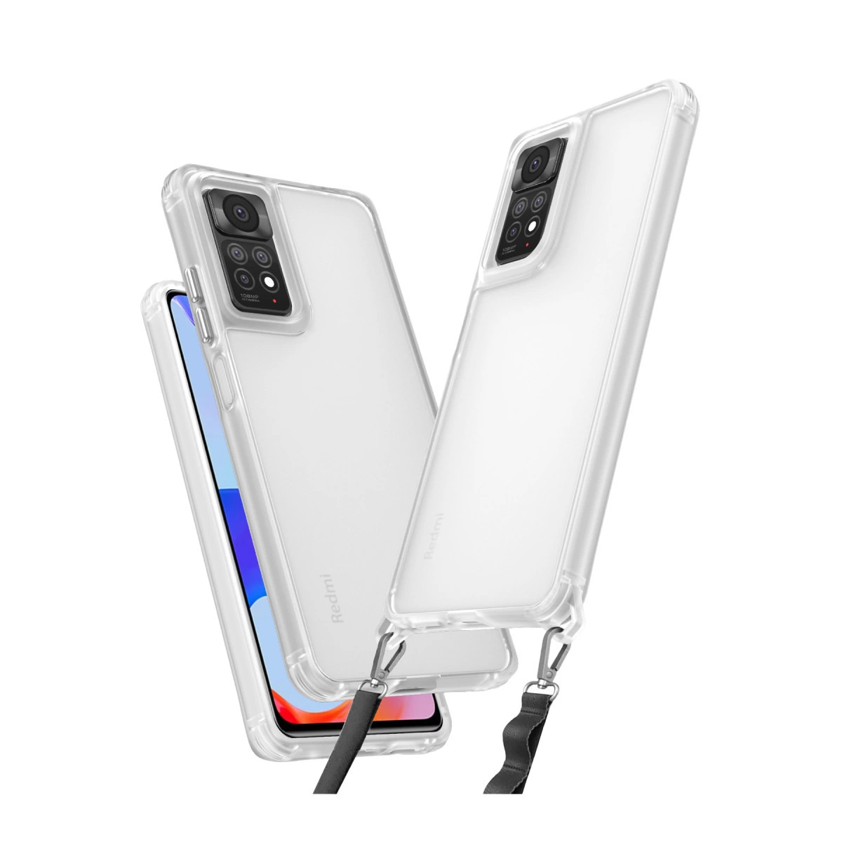 Xiaomi Redmi Note 11 Pro Kılıf Penta Silikon Kılıf - Şeffaf