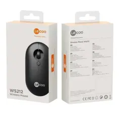 Lenovo Lecoo Ws212 1600 Dpı 4 Tuşlu Kablosuz Siyah Optik Mouse