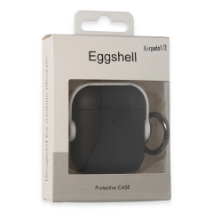 Airpods 2 (2.nesil) Cool Kılıf - Siyah-beyaz