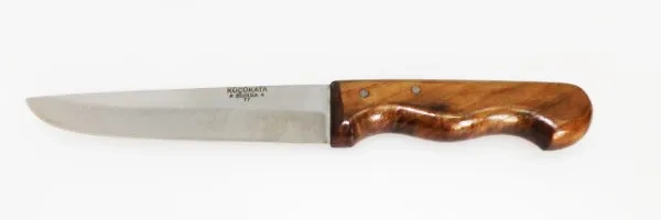 Bursa İnce Küt Kasap Bıçağı No:2, 15,5 Cm - Ahşap Sap