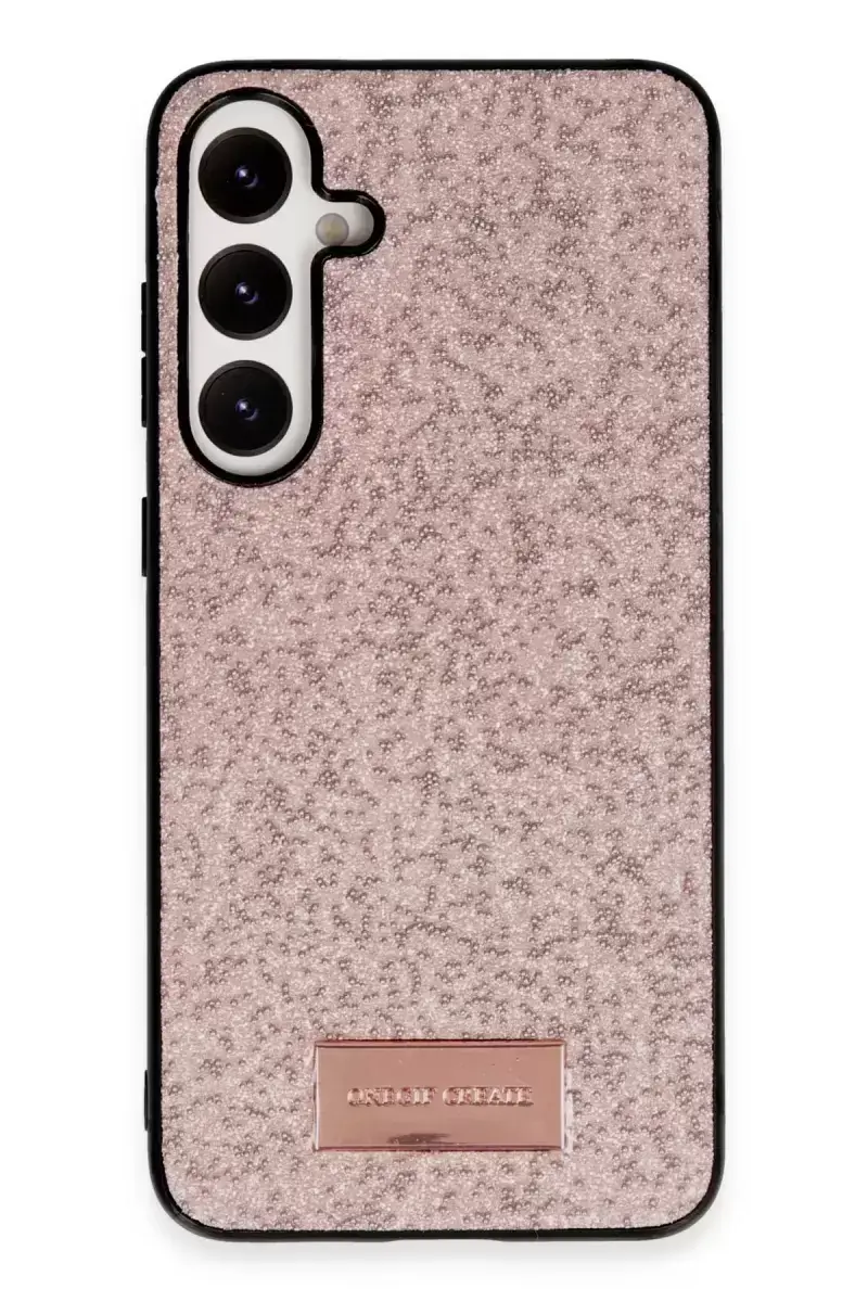 Onegif Samsung Galaxy A05s Bright Simli Kapak - Pembe