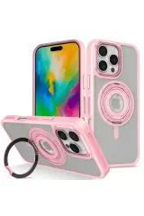 Joko İphone 16 Pro Max Banza Magsafe Standlı Kapak - Pembe