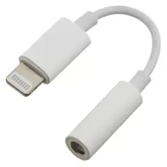 Powerway Ac03 Lightning To 3.5mm Stereo Aux Kulaklık Jack Çevirici Kablo (90mm)