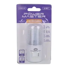 Powermaster Ql-102 Ledli Anahtarlı Gece Lambası (0.5 Watt Saatte)