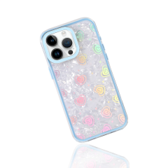 İphone 15 Pro Lumi Desenli Kapak - Mavi