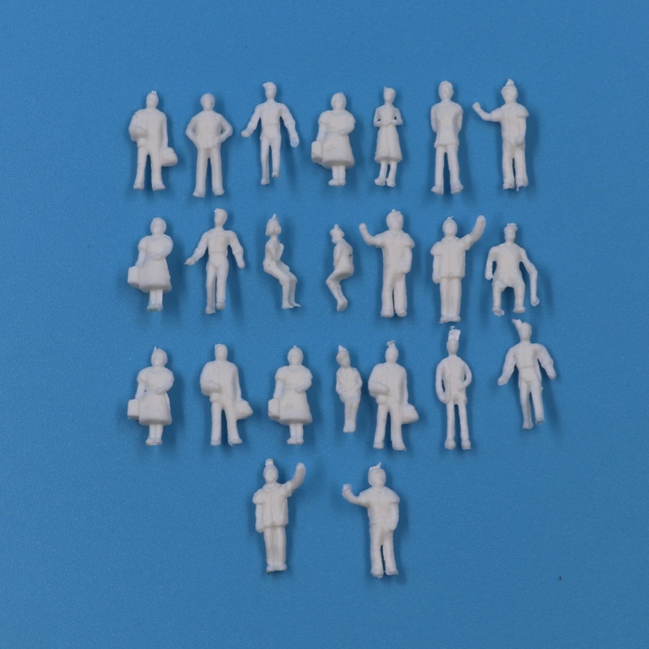 İnsan Figürü 25'li - 1/150 - Boyasız