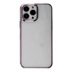 İphone 14 Pro Kılıf Element Silikon - Lila