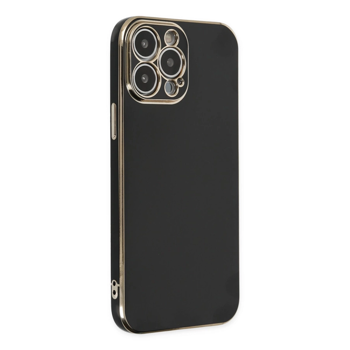 İphone 14 Pro Kılıf Volet Silikon - Siyah