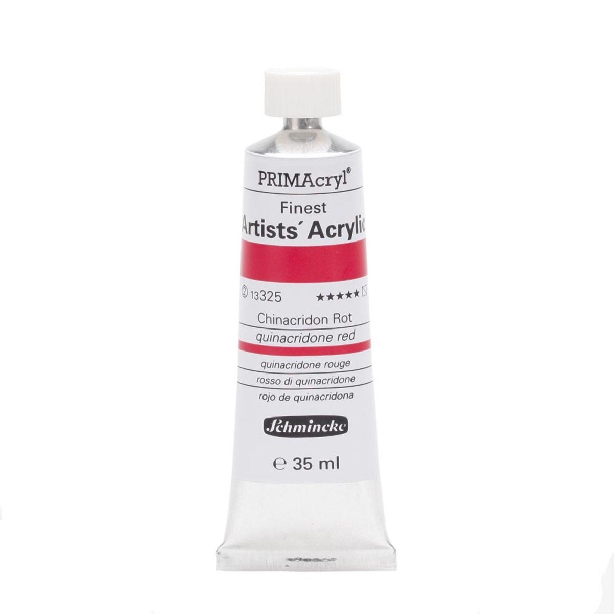 PRİMAcryl Artist Akrilik Boya - Quinacridone Red - 35ml - Seri 2