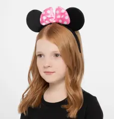 Pembe Fiyonklu Minnie Mouse Tacı