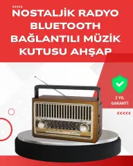 Usb Ve Hafıza Kart Girişli Radyo Hoparlör