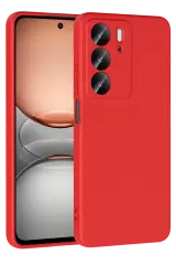 Newface Realme C75 4g First Silikon - Kırmızı